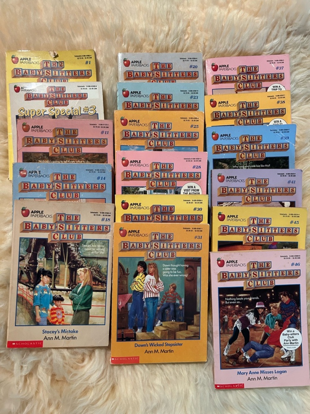 The Baby-Sitters Club Paperback Book Lot of 17 Vintage - Picture 1 of 2